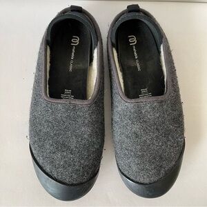 Mahabis Detachable Sole Wool Slippers